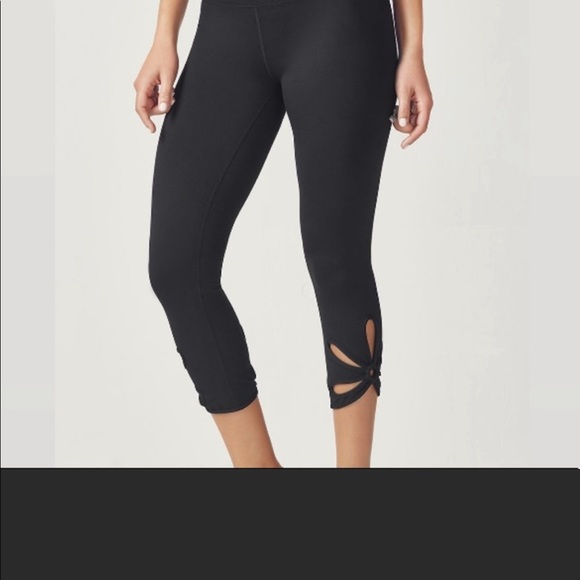 Fabletics Capri Leggings With Cutouts 